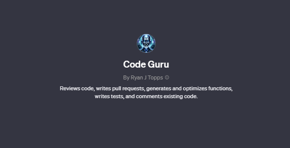 Code Guru, best gpts for coding