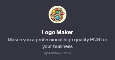 Logo Maker, Gpts for Image Generation