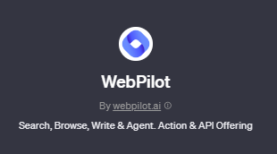WebPilot chatgpt screenshote